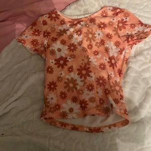 orange flower top